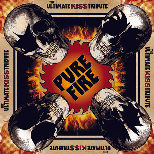 Various Artists - Pure Fire: The Ultimate Kiss Tribute (Ltd. Ed. Splatter Vinyl) - Blind Tiger Record Club