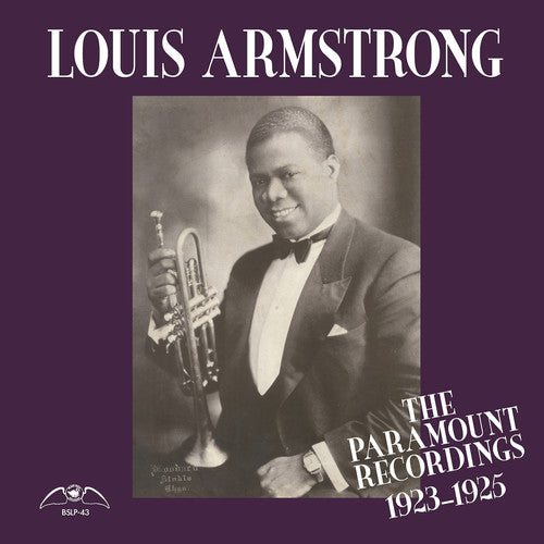 Louis Armstrong - Paramount Recordings 1923-1925 - Blind Tiger Record Club
