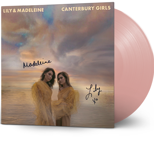 Lily & Madeleine - Canterbury Girls (Ltd. Ed. AUTOGRAPHED Pink Vinyl) - Blind Tiger Record Club