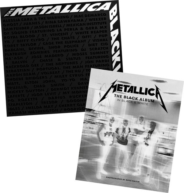 The Metallica Blacklist/Black Album in Black & White Collectors Series - Blind Tiger Record Club