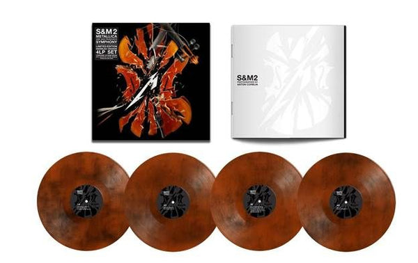 Metallica - S&M 2 (Ltd. Ed. Orange Marble 4XLP) - Blind Tiger Record Club
