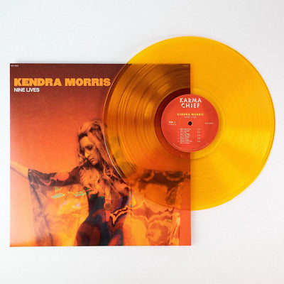 Kendra Morris - Nine Lives (Ltd. Ed. Clear Orange Vinyl) - Blind Tiger Record Club