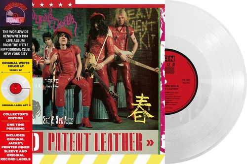New York Dolls - Red Patent Leather (Ltd. Ed. White Vinyl) - Blind Tiger Record Club