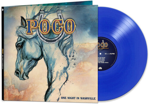 Poco - One Night in Nashville (Ltd. Ed. Blue Vinyl) - Blind Tiger Record Club