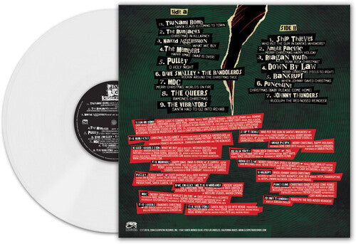 Various Artists - Punk Rock Christmas 1-2 (Ltd. Ed. White/Green/Red Splatter Vinyl) - COLLECTOR SERIES - Blind Tiger Record Club