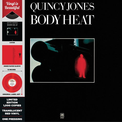 Quincy Jones - Body Heat (Ltd. Ed. 140G Red Vinyl) - Blind Tiger Record Club