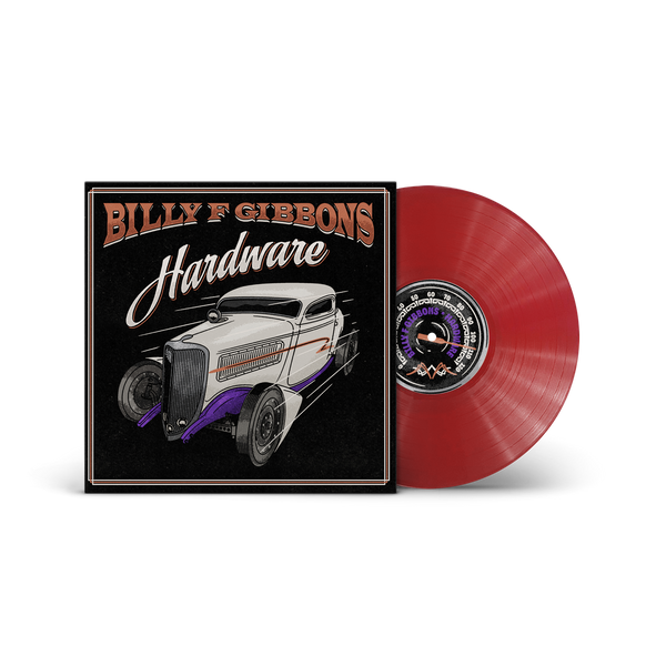 Billy F Gibbons - Hardware (Ltd. Ed. Red Vinyl) - Blind Tiger Record Club