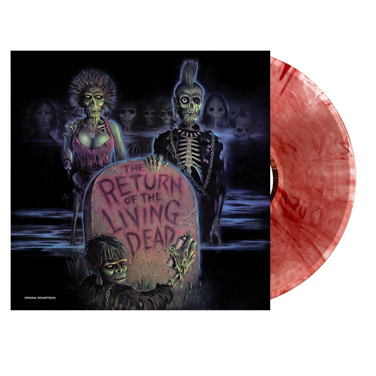 Return of the Living Dead - Various Artists (Ltd. Ed. Clear w/ Red Splatter Vinyl) - Blind Tiger Record Club