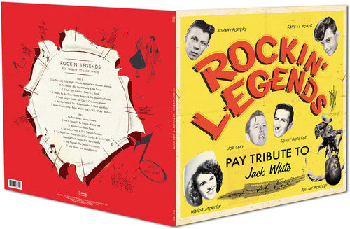 Various Artists - Rockin' Legends Pay Tribute to Jack White (Ltd. Ed. Color Vinyl) - Blind Tiger Record Club