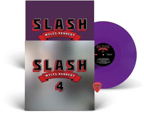 Slash -  4 (Feat. Myles Kennedy and The Conspirators), IND Ex, Purple Vinyl - Blind Tiger Record Club