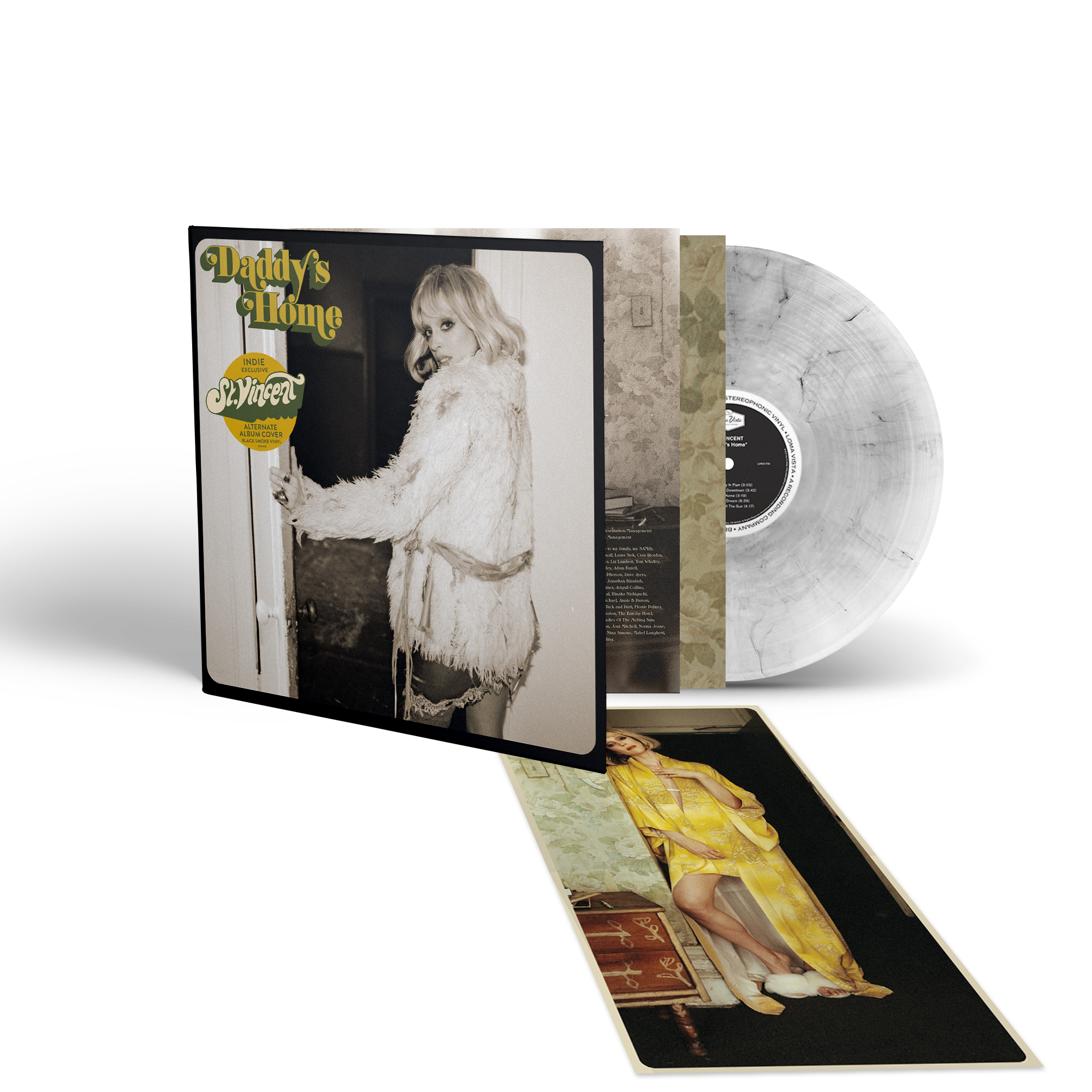 St. Vincent - Daddy's Home (Ltd. Ed. Smoke Vinyl) - Blind Tiger Record Club
