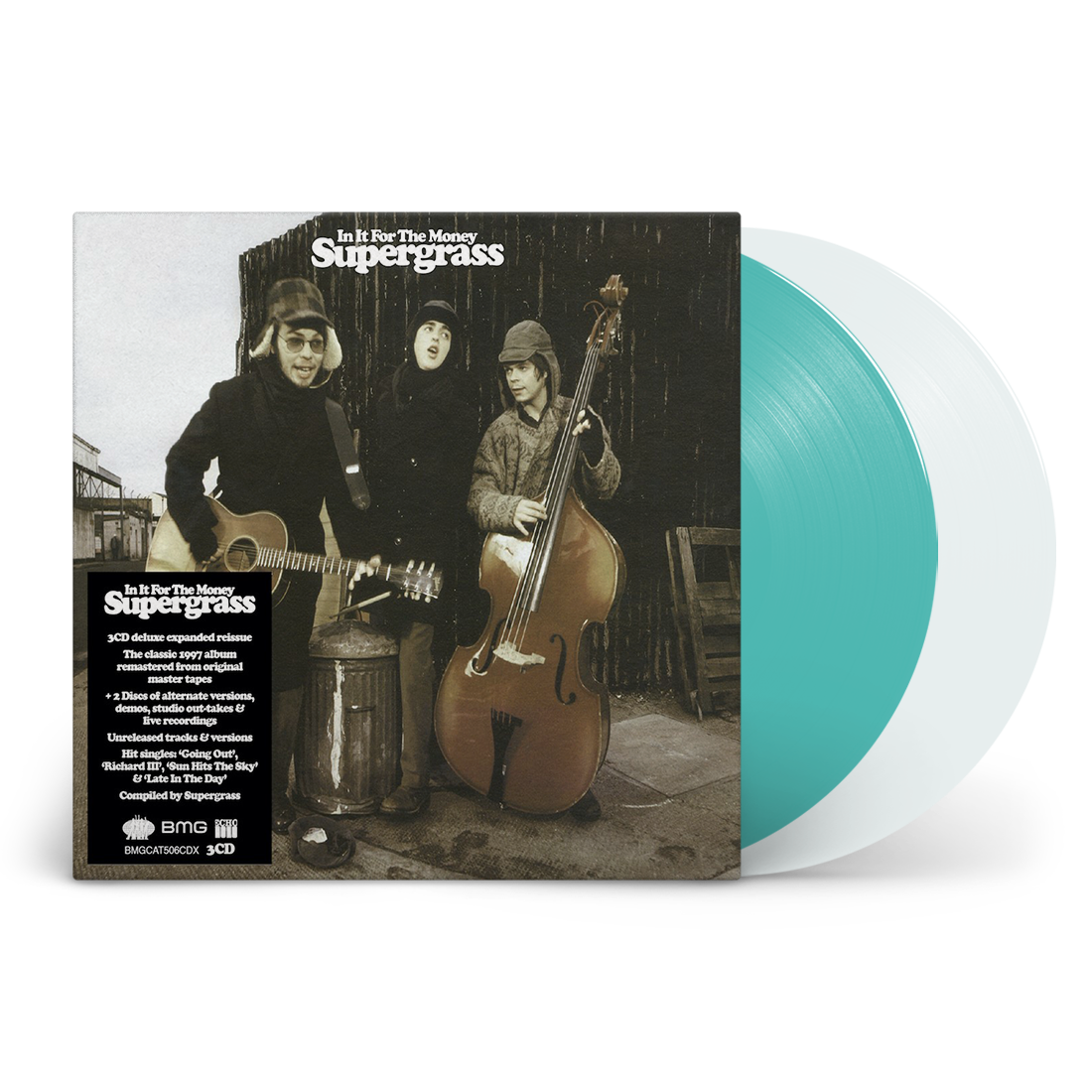 Supergrass - In It For the Money (Ltd. Ed. 180G Turquoise 3XLP) - Blind Tiger Record Club