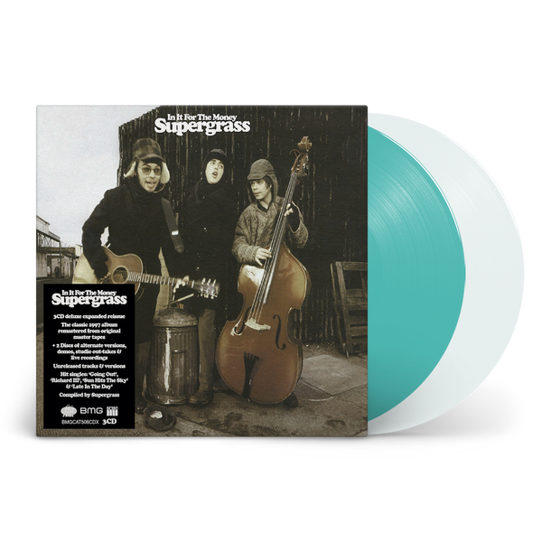 Supergrass - In It For the Money (Ltd. Ed. 180G Turquoise 3XLP) - Blind Tiger Record Club