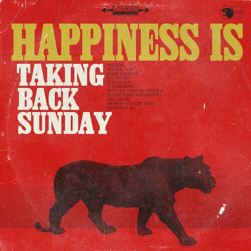 Taking Back Sunday - Happiness Is (Ltd. Ed. Red Vinyl, Explicit Lyrics) - Blind Tiger Record Club