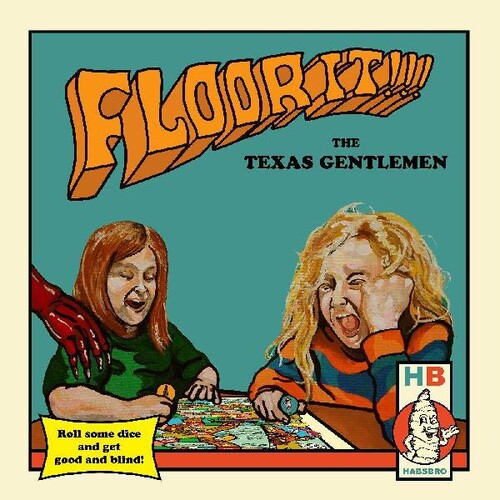 The Texas Gentlemen - Floor It!!! (Ltd. Ed. 140G Orange Green Magenta Striped 2XLP) - MEMBER EXCLUSIVE - Blind Tiger Record Club