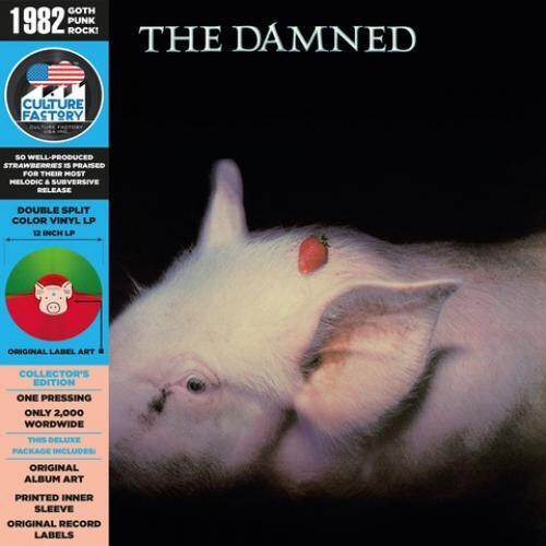 The Damned - Strawberries (Red & Green Split Vinyl) - Blind Tiger Record Club
