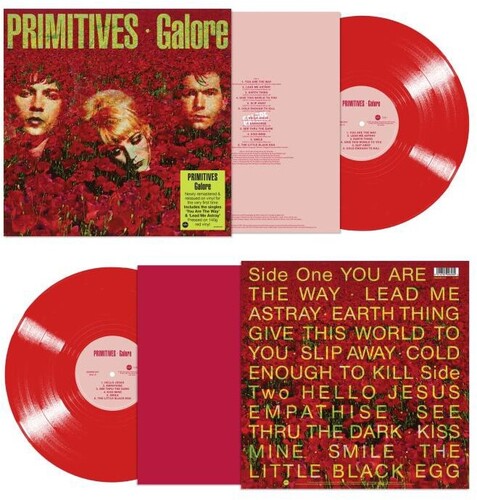 The Primitives - Galore (Ltd. Ed. 140G Red Vinyl) - Blind Tiger Record Club