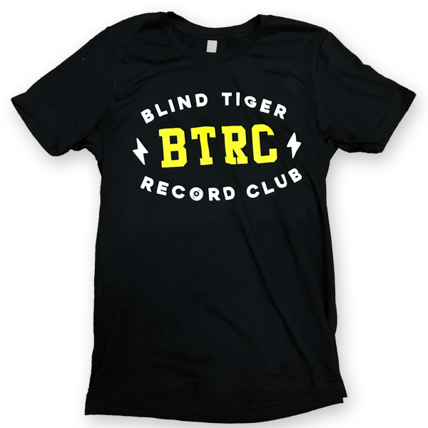 BTRC Lightning Shirt (Black) - Blind Tiger Record Club