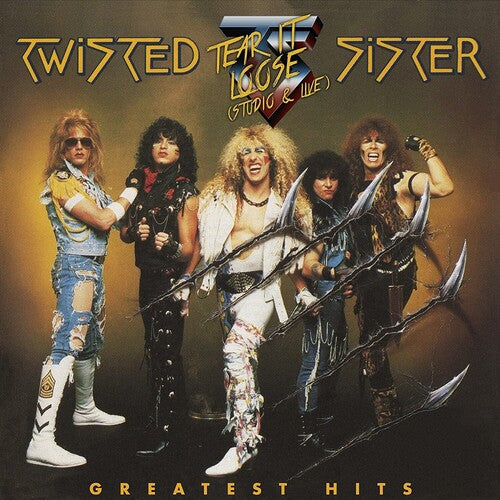 Twisted Sister - Greatest Hits: Tear It Loose Studio & Live (Ltd. Ed. Clear/Gold 2XLP) - Blind Tiger Record Club