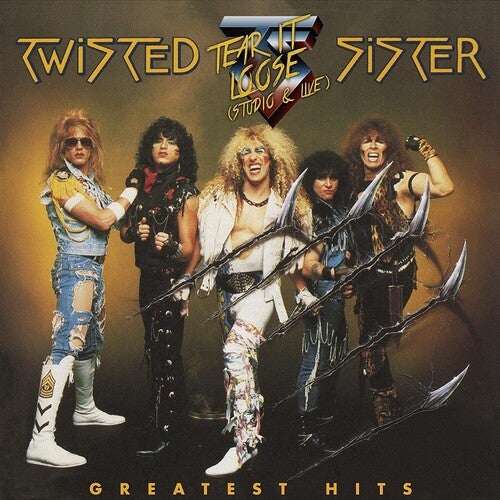 Twisted Sister - Greatest Hits: Tear It Loose Studio & Live (Ltd. Ed. Clear/Red 2XLP) - Blind Tiger Record Club
