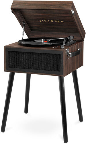 Victrola VTA-75-ESP Liberty 5-in-1 Turntable Music EntertainmentCenter with Bluetooth Wireless FM Radio USB Recorder Wood (Espresso) - Blind Tiger Record Club
