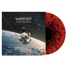 Weezer - Pacific Daydream (Ltd. Ed. Red/Black Splatter Vinyl) - Blind Tiger Record Club