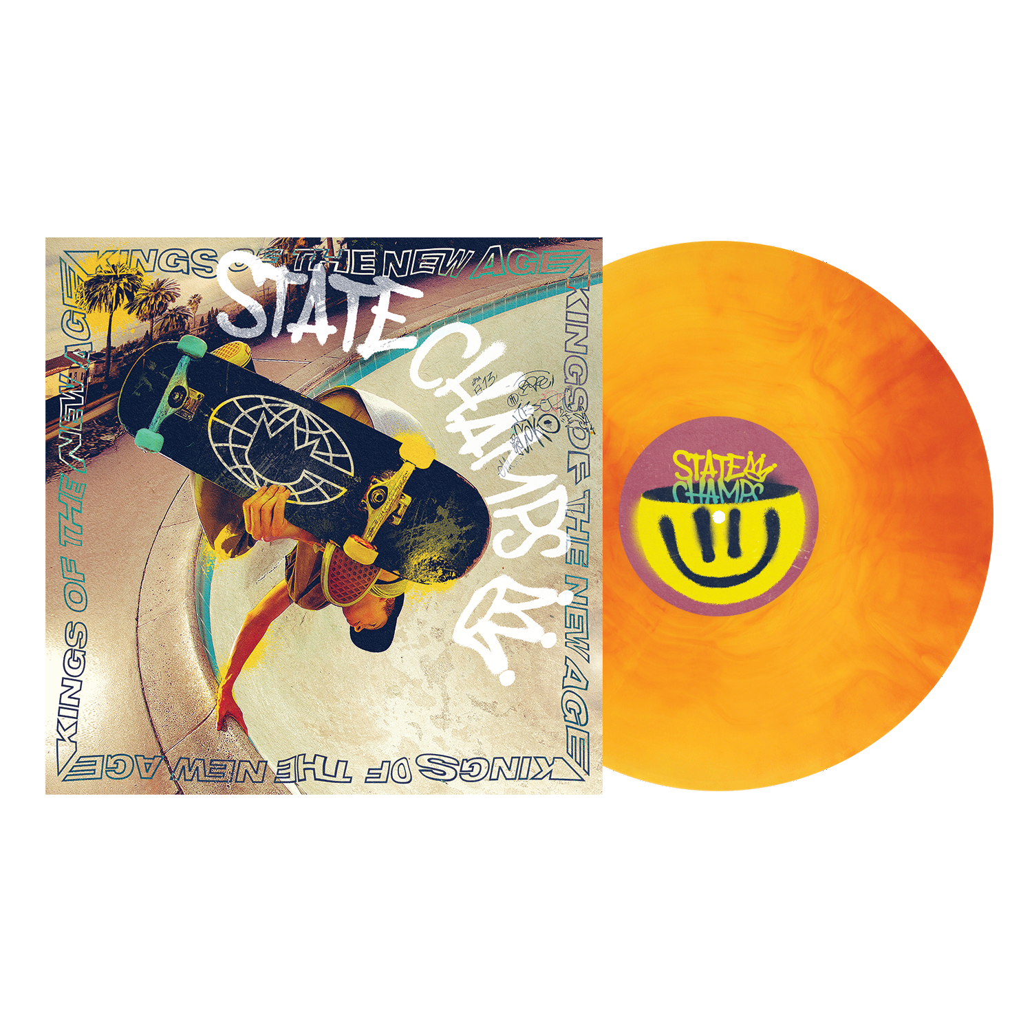 State Champs - Kings Of The New Age (Ltd. Ed. Yellow Vinyl) - Blind Tiger Record Club